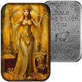 2024 2oz .999 Fine Silver Seven Deadly Sins Avarice Bar w/coa and box