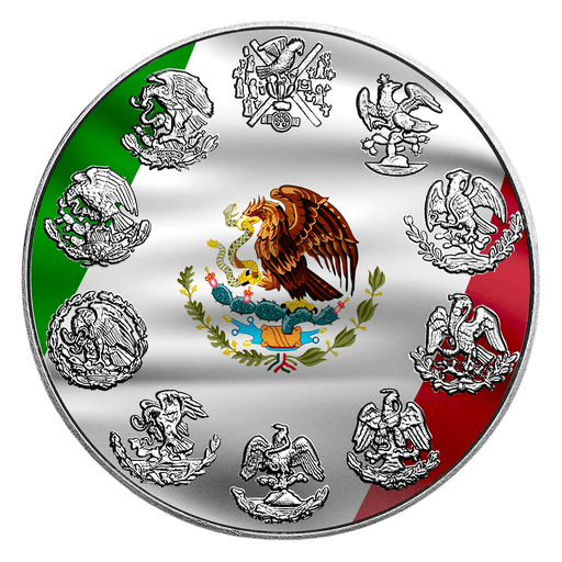 2023 Mexico Libertad Color Pride 1oz .999 Silver Coin