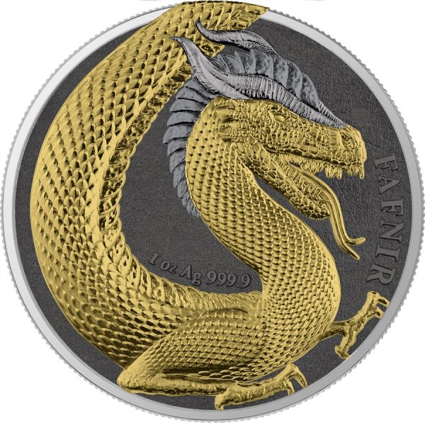 2020 Germania Fafnir Geminus Set- 2 1 Oz Silver Coins