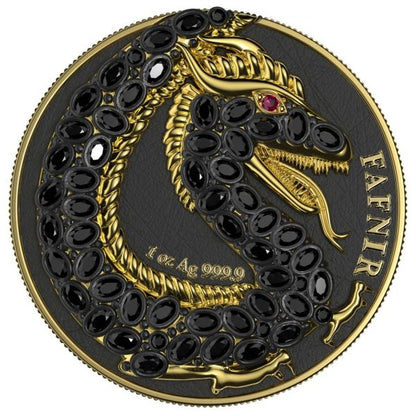 2020 Germania Fafnir Set №2 Carapace- 2 1 Oz Silver Coins