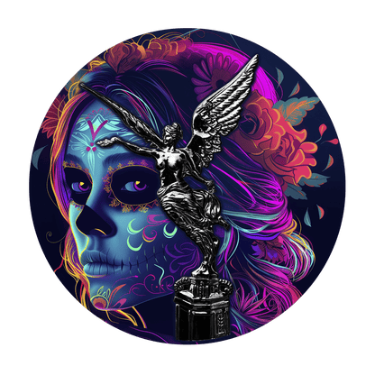 2023 Mexico Libertad Day of the Dead .999 Silver Colorized Coin Plated: A Vibrant Tribute to Tradition