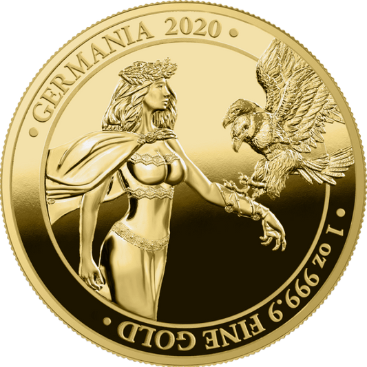 Germania 2020 100 Mark  Germania 1 oz 999.9 Gold Proof Coin