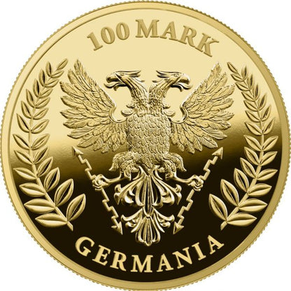 Germania 2020 100 Mark  Germania 1 oz 999.9 Gold Proof Coin