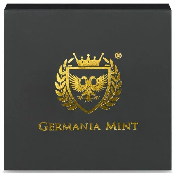 Germania Goddesses: Sigyn 2oz Pure Silver Cast Bar - Captain’s Chest Bullion