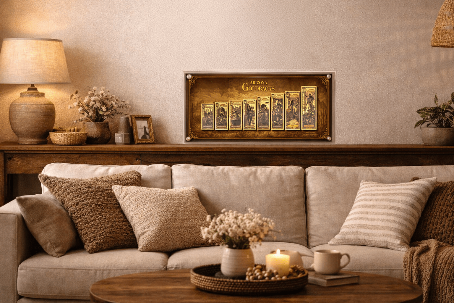 Goldback Marble Display Arizona 2 Gb - Captain’s Chest Bullion