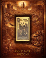 Goldback Themed Display Arizona 1/2 Gb - Captain’s Chest Bullion