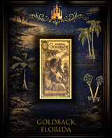 Goldback Themed Display Florida 1 Gb - Captain’s Chest Bullion
