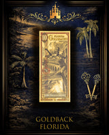 Goldback Themed Display Florida 10 Gb - Captain’s Chest Bullion