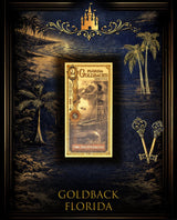 Goldback Themed Display Florida 2 Gb - Captain’s Chest Bullion