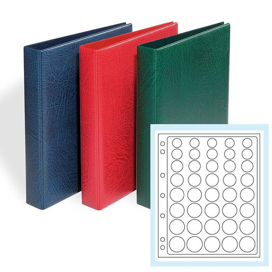 GRANDE F padded 3-ring albums with ENCAP pages