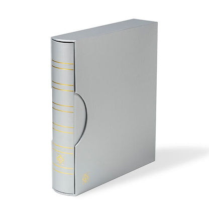 GRANDE Ring Binder - Metallic Edition, Silver