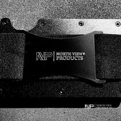 NVP North View Products Silver Gear Minimalist Wallet