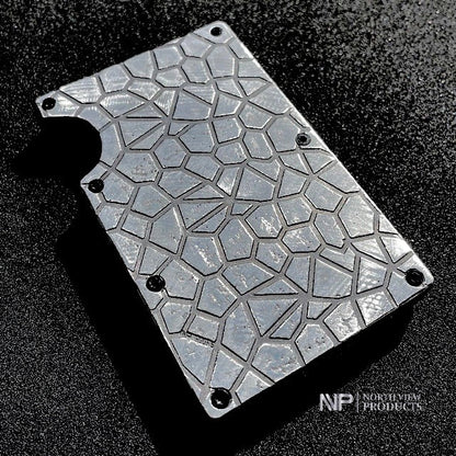 NVP North View Products Silver Stone Minimalist Wallet