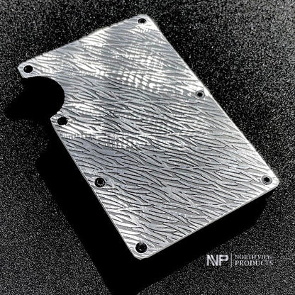 NVP North View Products Silver Safari Minimalist Wallet