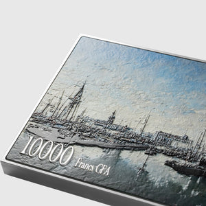 Impression, Sunrise 1872 by Claude Monet 2.5 oz Silver Coin - Captain’s Chest Bullion