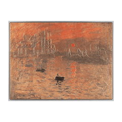 Impression, Sunrise 1872 by Claude Monet 2.5 oz Silver Coin