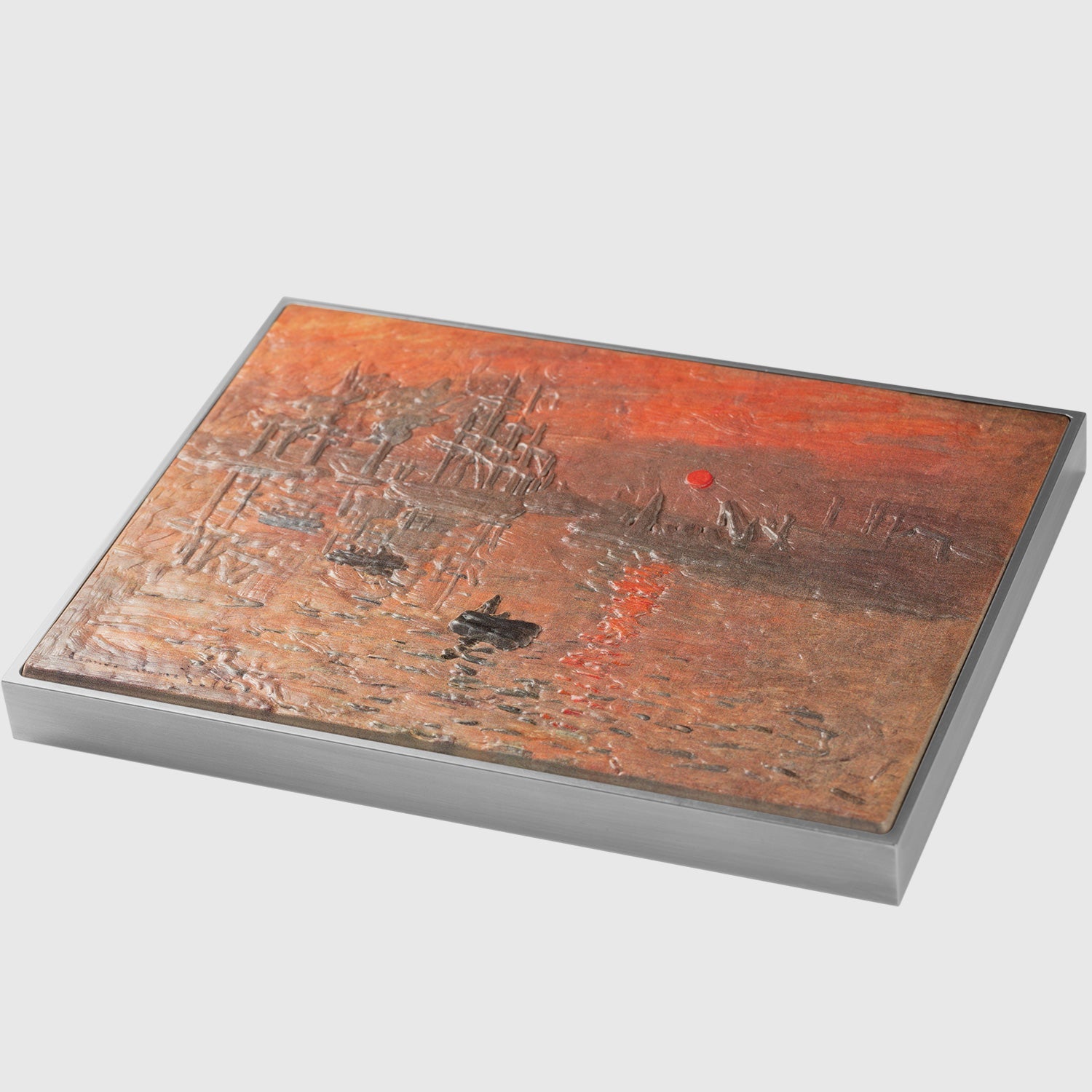 Impression, Sunrise 1872 by Claude Monet 2.5 oz Silver Coin - Captain’s Chest Bullion