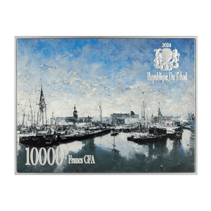 Impression, Sunrise 1872 by Claude Monet 2.5 oz Silver Coin - Captain’s Chest Bullion