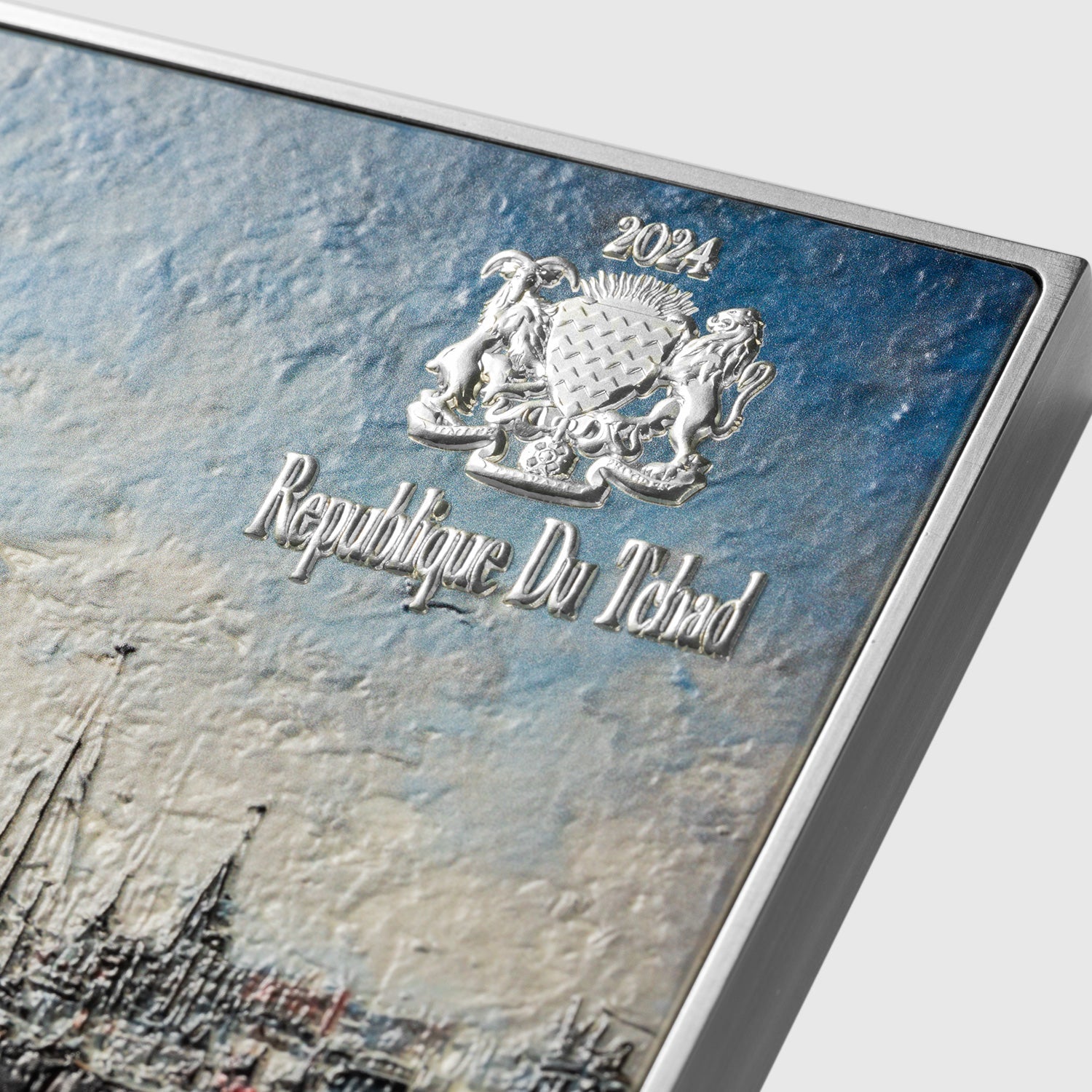 Impression, Sunrise 1872 by Claude Monet 2.5 oz Silver Coin - Captain’s Chest Bullion