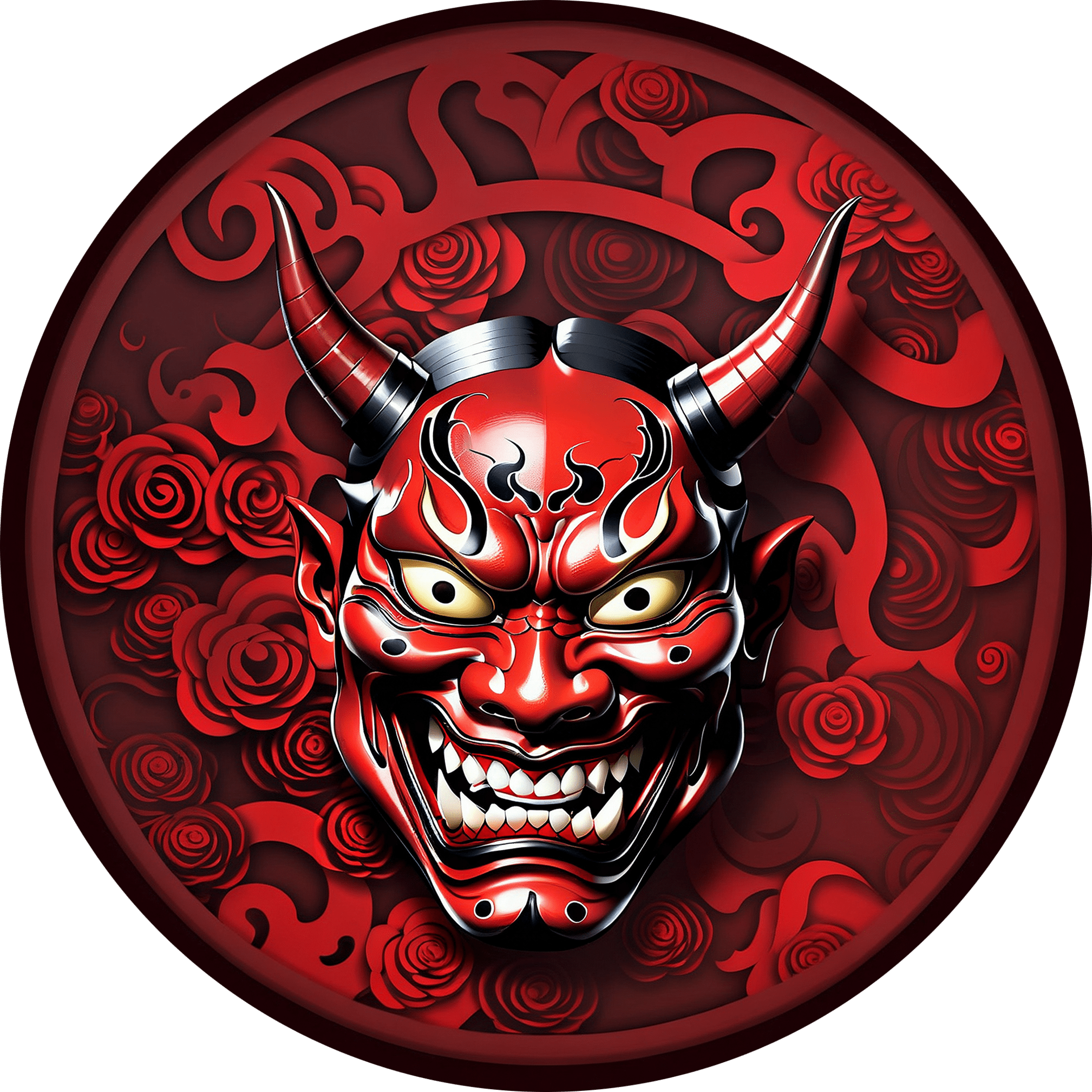 Intaglio 1oz .999 Silver Medal "Hannya" - Captain’s Chest Bullion