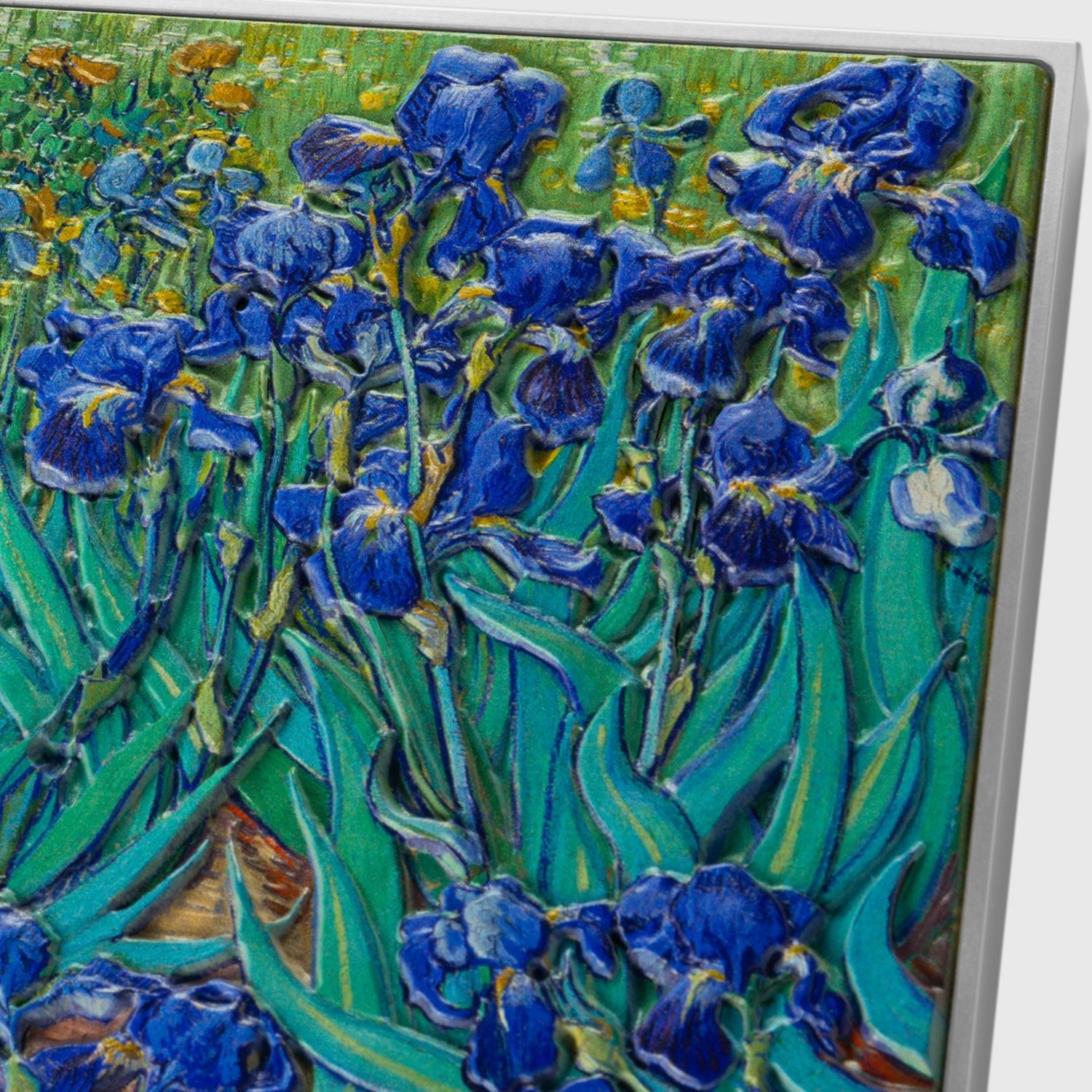 Irises 1889 by Vincent Van Gogh 2.5 oz Silver Coin - Captain’s Chest Bullion