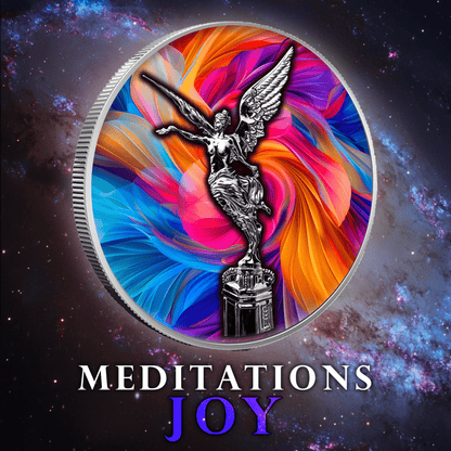 2023 Mexico Libertad Colorized Meditation Journeys "Joy" 1oz .999 Silver Coin