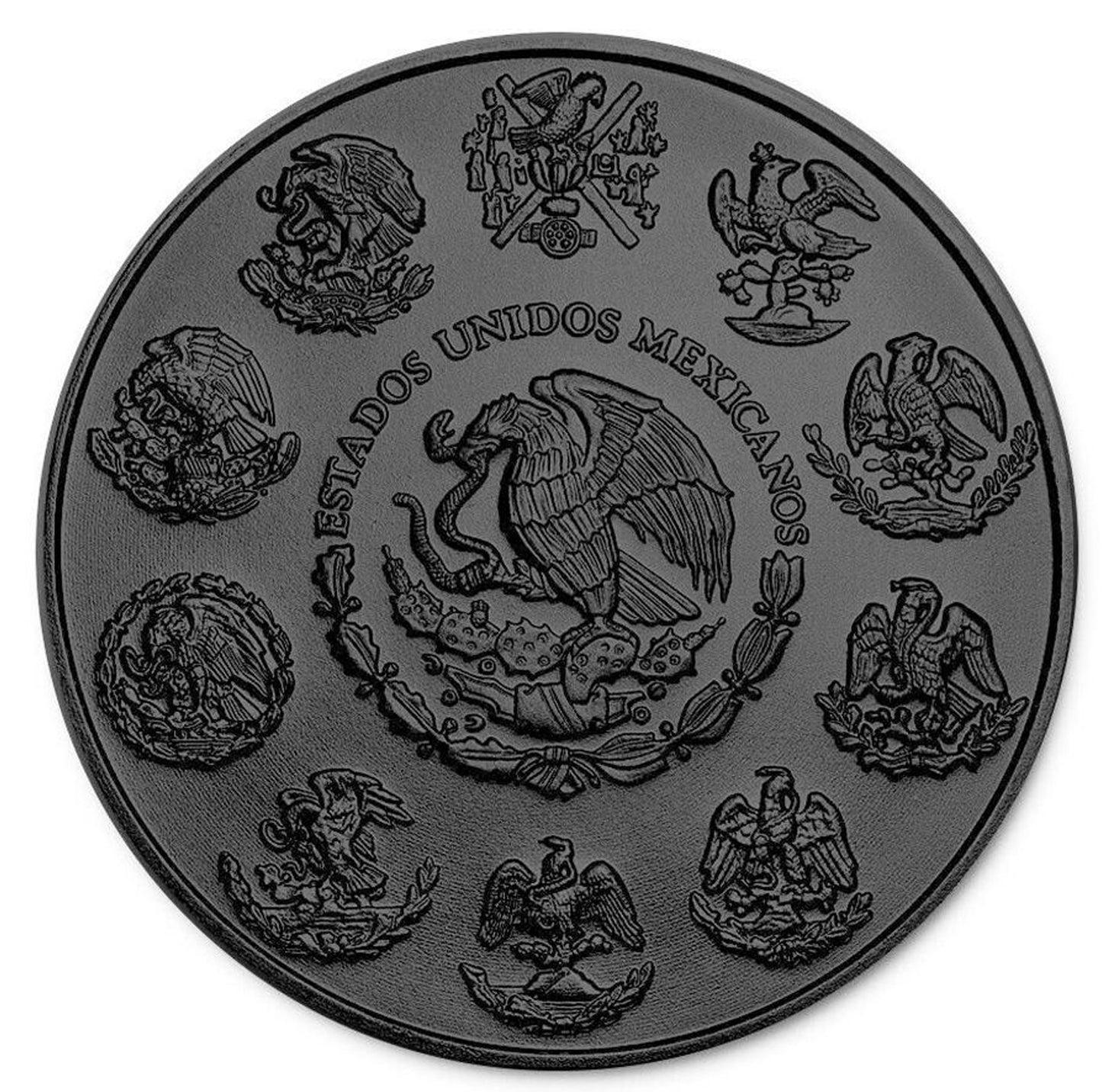 2024 Mexico Libertad La-Calevera 1oz .9999 Silver Colorized