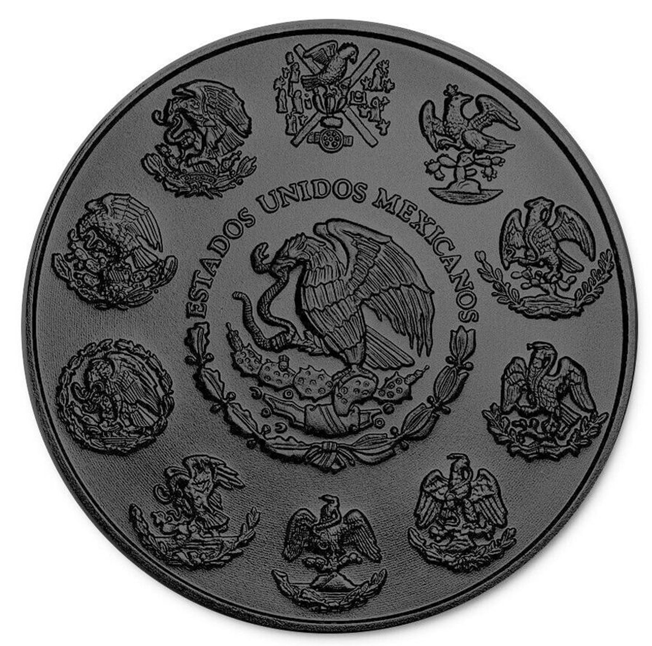 2024 Mexico Libertad La-Calevera 1oz .9999 Silver Colorized