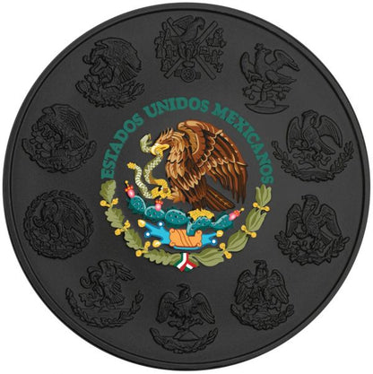 Mexican Libertad 2021 Huichol Art №1 1 Oz silver