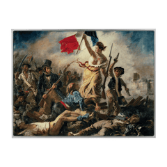 Liberty Leading the People 1830 by Eugene Delacroix 2.5 oz Silver Coin