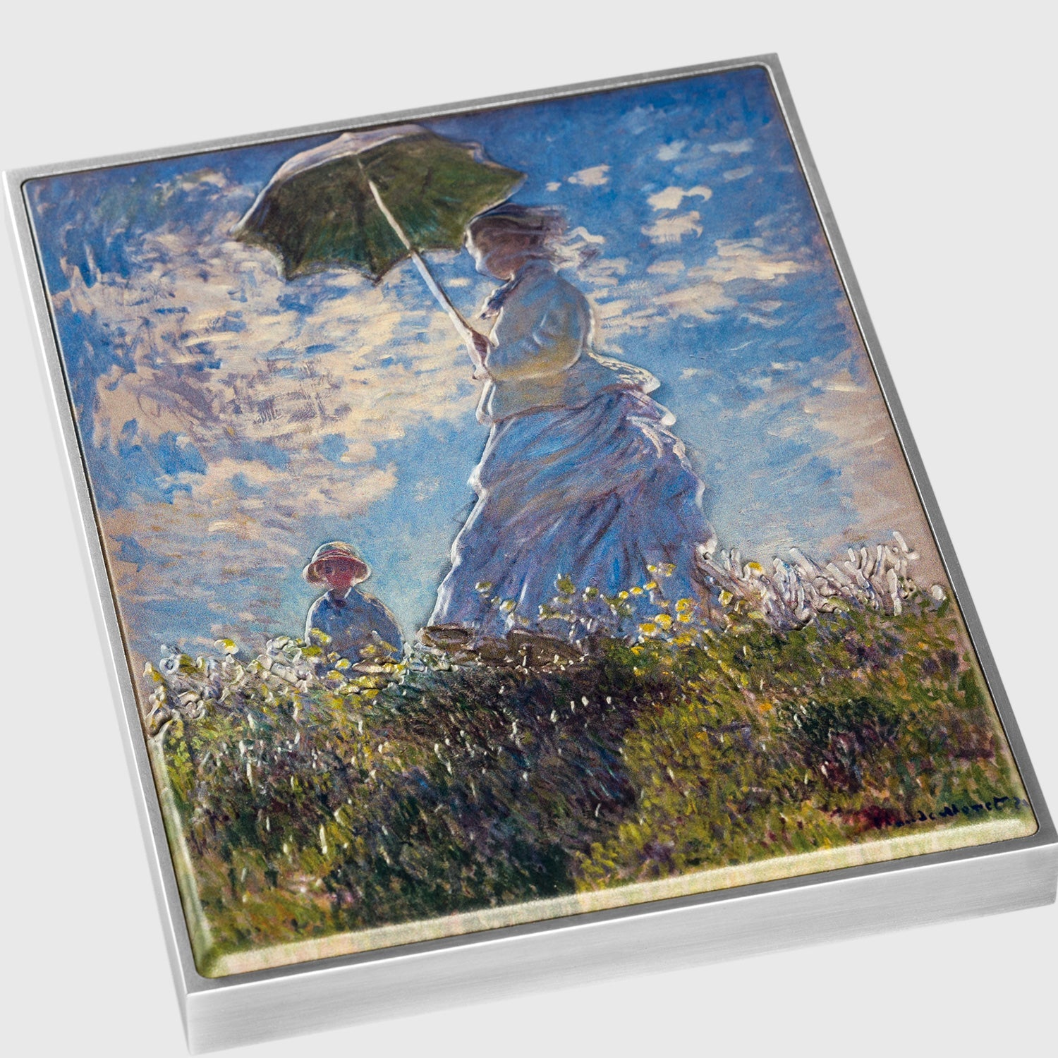 Madame Monet and Her Son 1875 by Claude Monet 2.5 oz Silver Coin - Captain’s Chest Bullion