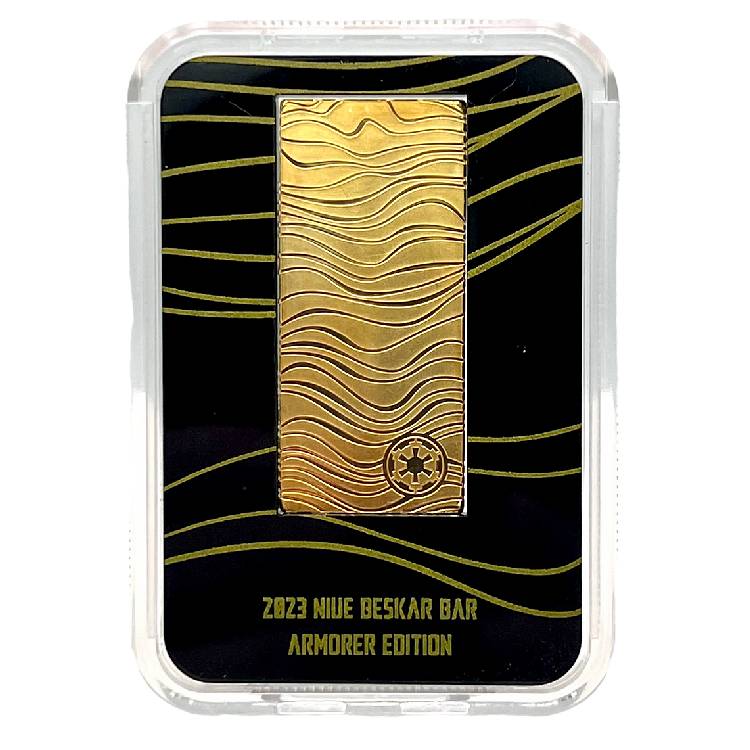 2023 Niue Beskar Bar Armorer Limited Edition 1oz