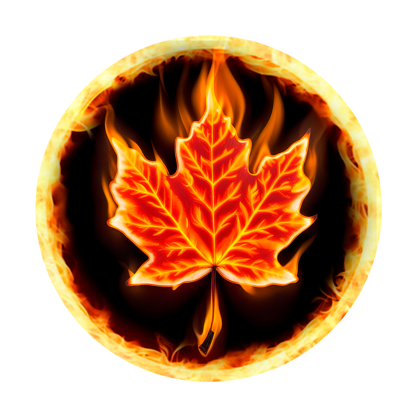 2024 Canada Maple 1oz .9999 Silver Coin "The Eternal Flame" Presale