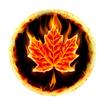 2024 Canada Maple 1oz .9999 Silver Coin "The Eternal Flame" Presale