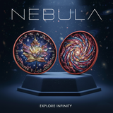 2025 Canada Maple Colorized Nebula 1oz .9999 Silver Coin