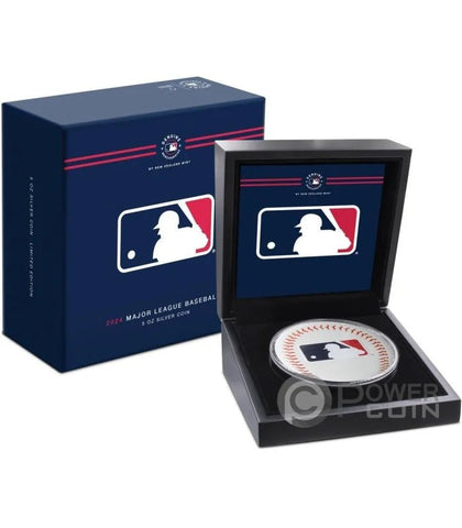 2024 Major League Baseball 1oz .999 Silver Coin