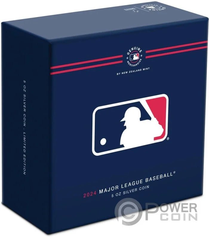 2024 Major League Baseball 1oz .999 Silver Coin