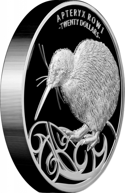 New Zealand 2020 20usd  Brown Kiwi Kilo  1 kg 999 Silver Coin