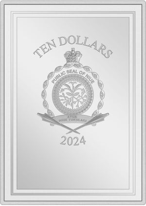 New Zealand Mint 2024 5oz .999 Silver Coin Star Wars The Last Jedi Colorized - Captain’s Chest Bullion