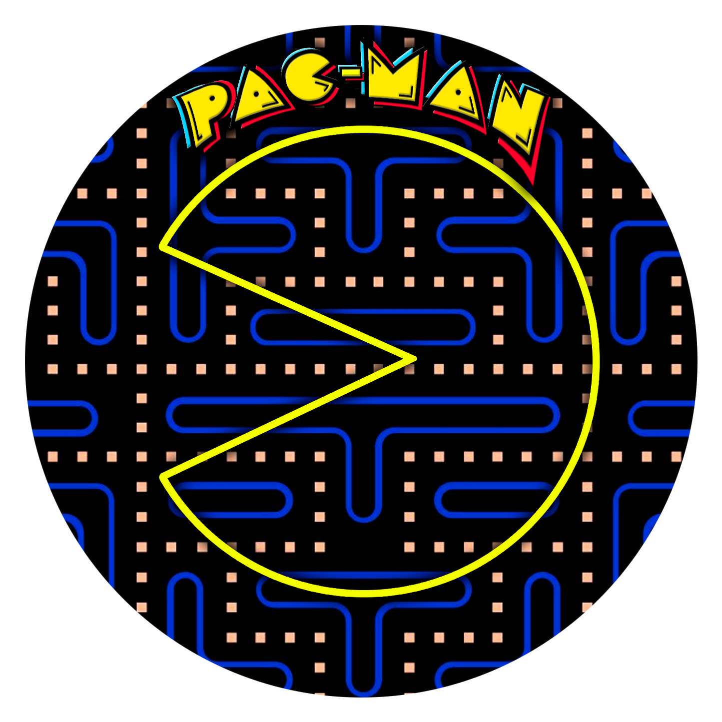 Pac-Man 1oz .999 Silver Game Token Medal Colorized Limited Release Presale