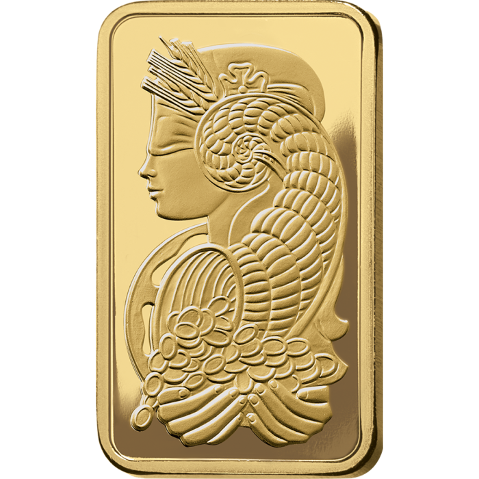 50 gram Pamp Suisse - Lady Fortuna .9999 Gold Bar (In Assay)