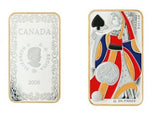 2008 Canada Sterling Silver $15 Coin - Playing Card Series: Queen of Spades