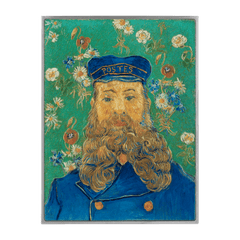 Portrait of Joseph Roulin 1889 by Vincent Van Gogh 2.5 oz Silver Coin – Antiqued Finish