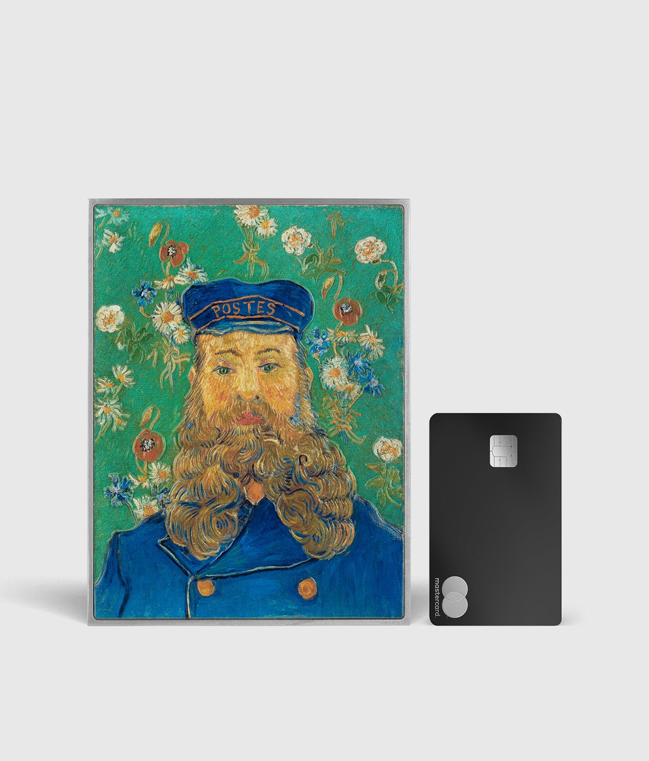 Portrait of Joseph Roulin 1889 by Vincent Van Gogh 2.5 oz Silver Coin – Antiqued Finish - Captain’s Chest Bullion