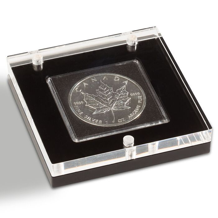 PRISMA coin box with acrylic see-through lid for one QUADRUM snaplock