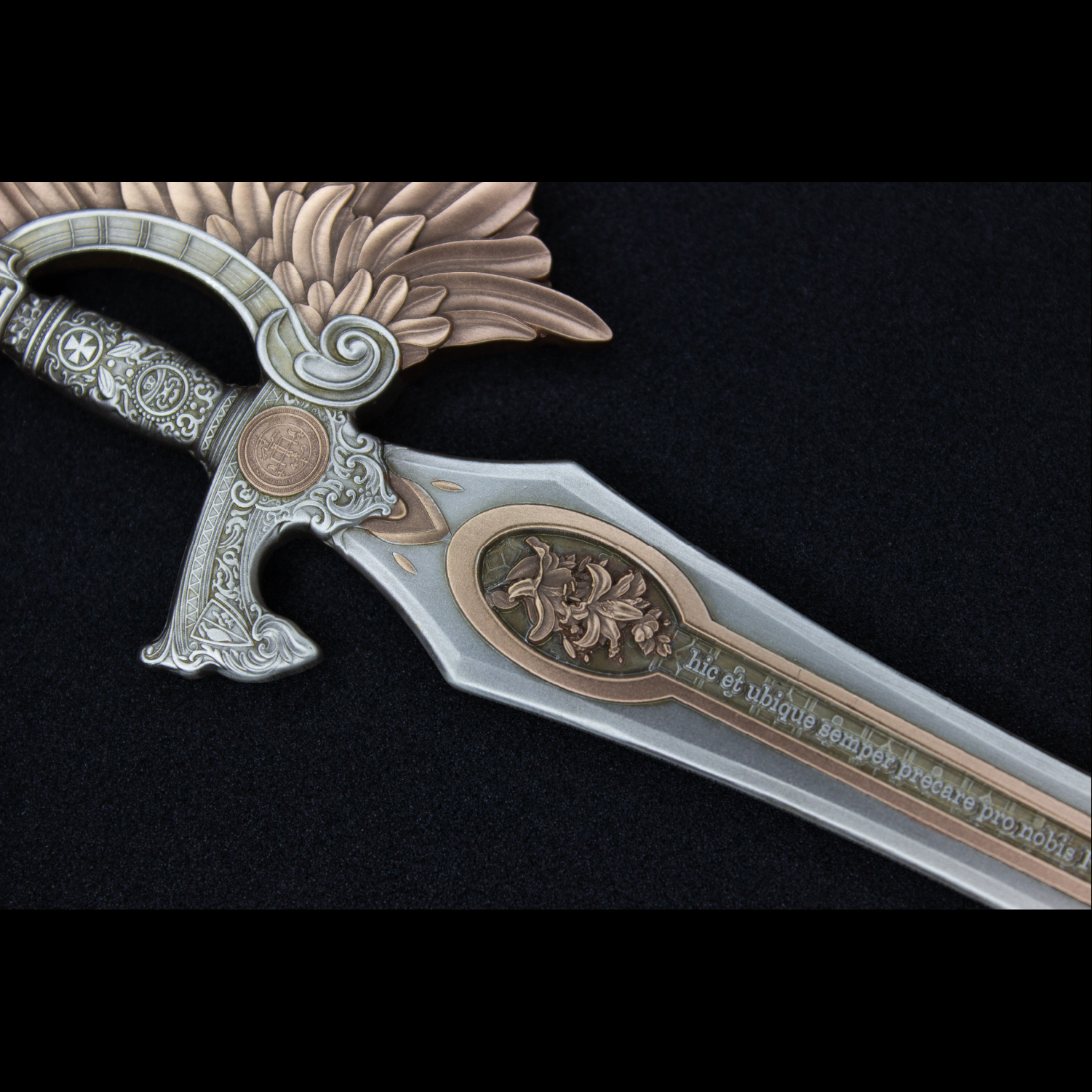 2024 Sword of St Gabriel with Pink Gold Gilding 2.5ozt