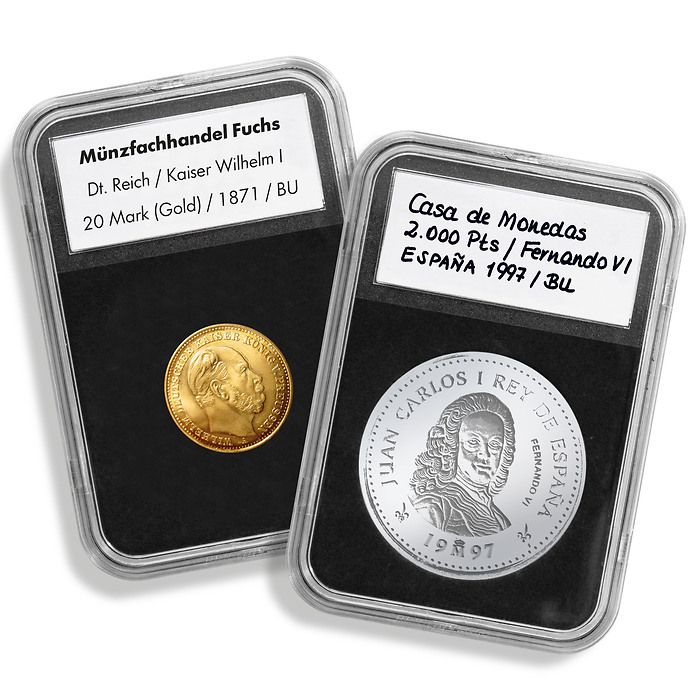 RECTANGULAR Coin Capsules QUICKSLAB