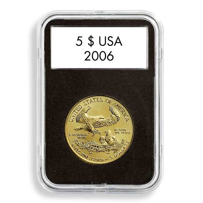 RECTANGULAR Coin Capsules QUICKSLAB