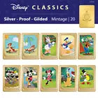 2024 Disney Trading Coins (Sealed Box) 2pc Set .999 Silver Coins