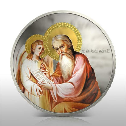 Niue 2011 2usd  Orthodox Shrines  The Evangelists 4 by 1 Oz Silver Proof Coin Set